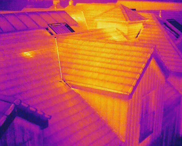 Thermal Imaging Roof Survey Image Rugby